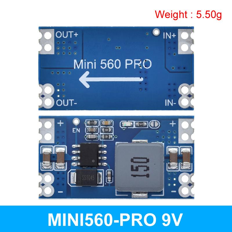 Mini560 5A Высокоэффективный Выход 3.3В 5В 9В 12В Понижающий DC-DC Преобразователь Регулятор Напряжения Понижающий Стабилизированный Блок Питания Модуль