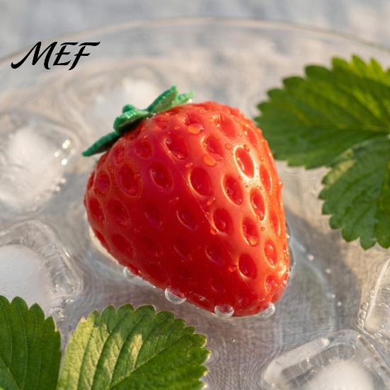 Fruit Squeeze Toy Strawberry Grape Stress Relief Toy, Realistic Sensory Anxiety Relieving Office Desk for Kids Adults