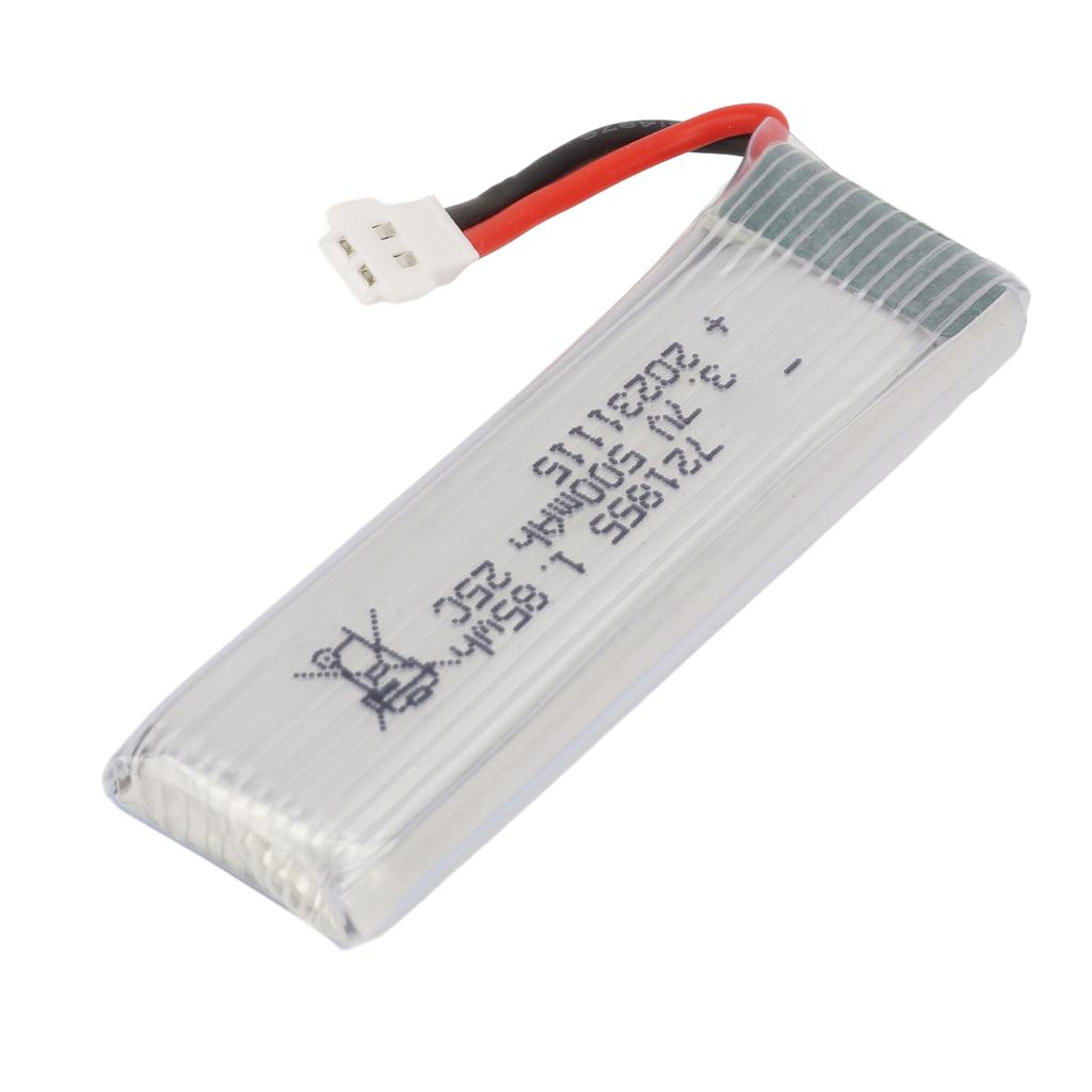 3.7V 500mAh Литиевая батарея для RC дрона с разъемом XH2.54 721855 Защита от перезаряда Батарея для RC дрона