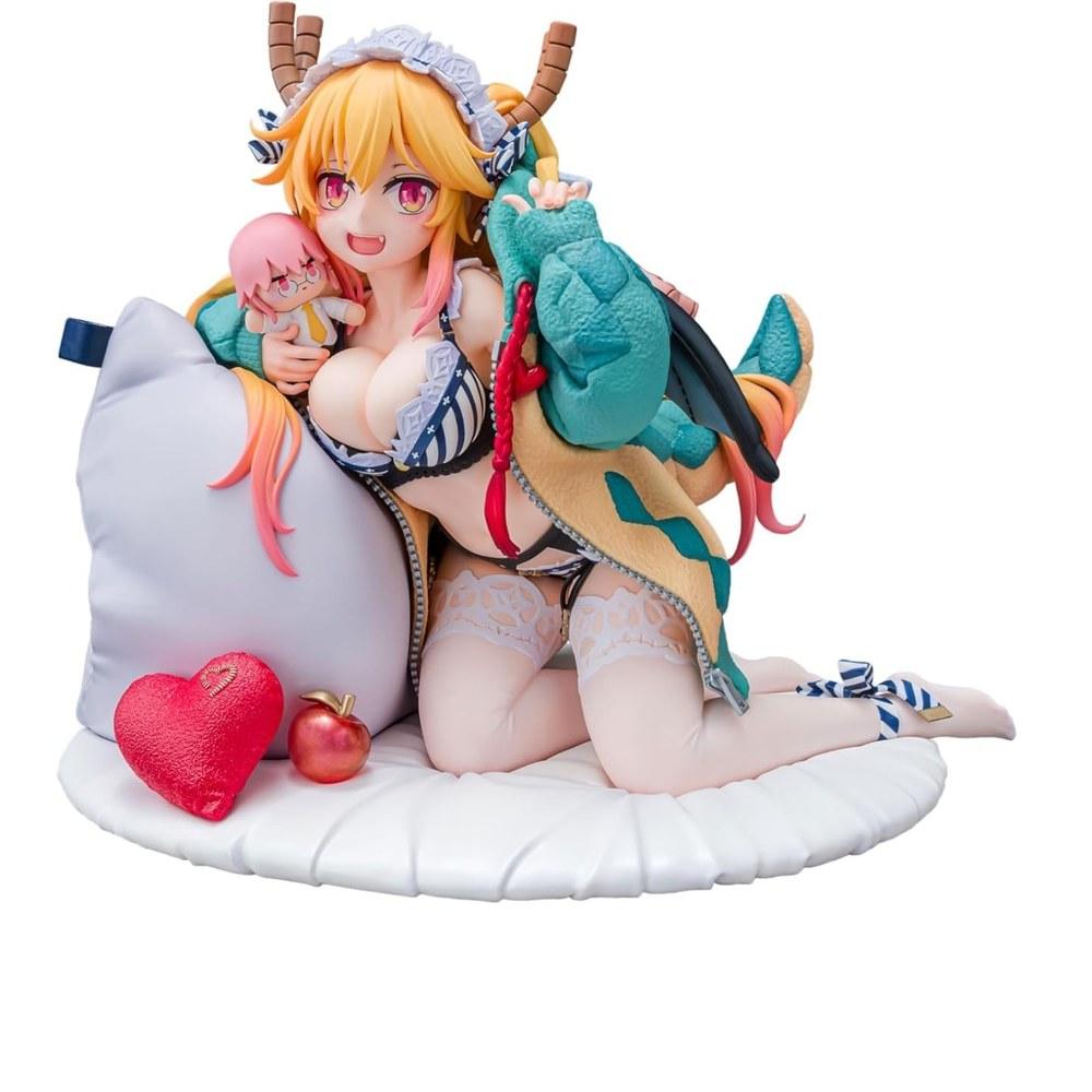 ФОТО Kobayashi-san Chi no Maid Dragon Тору Расслабляющая Версия Масштаб 1/7 ПВХ Раскрашенная Полная Фигурка