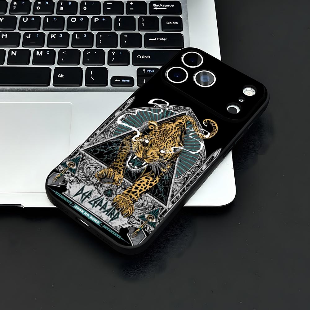 Hot Rock Band D-Def Leppard Phone Case For IPhone 17 Air 16 E Pro Max 15 14 13 Mini 12 Pro 11 Max Plus Black Soft Shell
