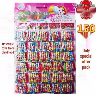 Ностальгические космические шары Bubble Gum Billy's - Прочная, безопасная игрушка-шар для надувания для детей