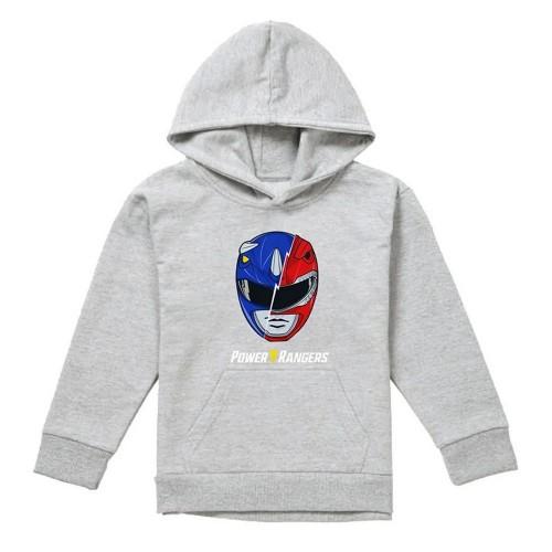 Power Rangers Childrens/Kids Spliced Head Pullover Hoodie