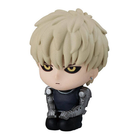 One Punch Man Waiting Pose Figure Gashapon Action Figure Model Toy Saitama Collectible Statue Decor Set