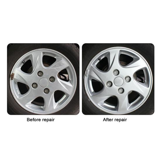 Car Rim Touch-Up Paint Wheel Touch-Up Pen Kit Super Adhesion Waterproof Compact Size Portable