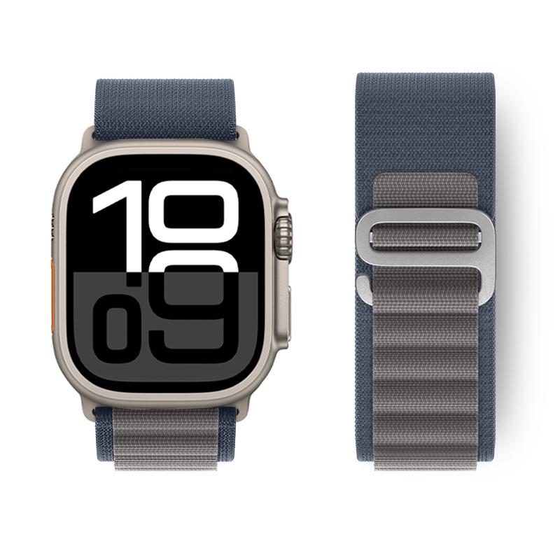 Ремешок Alpine Loop для Apple Watch Ultra 2 Band 49 мм 45 мм 44 мм 40 мм 41 мм 46 мм 42 мм 38 мм Браслет iWatch Series 10 SE 9 8 7 6 5 4