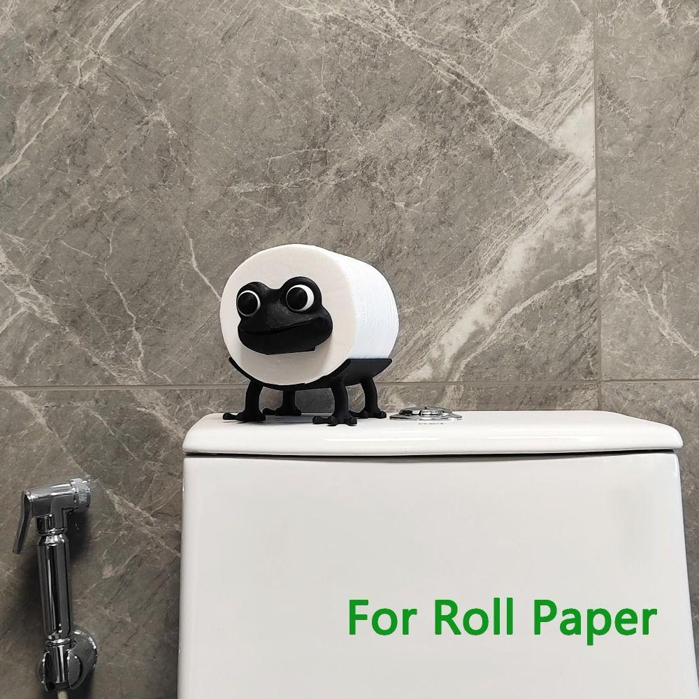 Free Standing Toilet Tissue Rack Frog Dog Bear Toilet Roll Holder Kitchen Tissue Dispenser Home