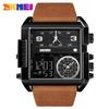 SKMEI Mens Quartz Movement Watches Clock reloj hombre 3 Time Men Sports Watch Top Luxury Brand Military Digital Wristwatch 1391
