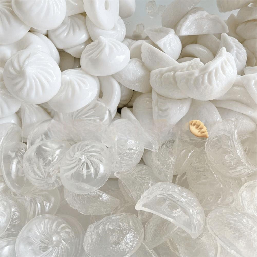 Sensory Fidgets Dumpling Squishy Blank Craft DIY Empty Ball Skin DIY Steamed Bun Kids Toy