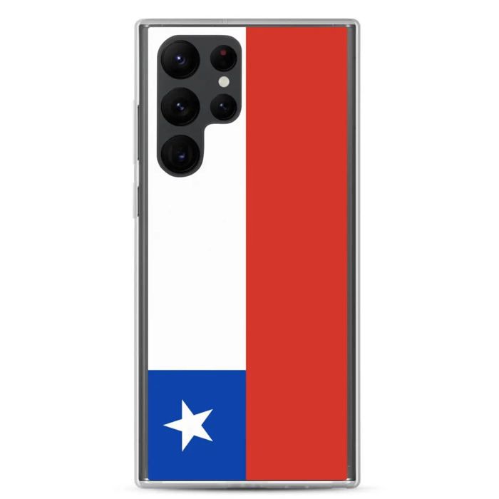 Coque Téléphone - Samsung - Galaxy S20 Plus - Drapeau Chili - Souple - Multicolore
