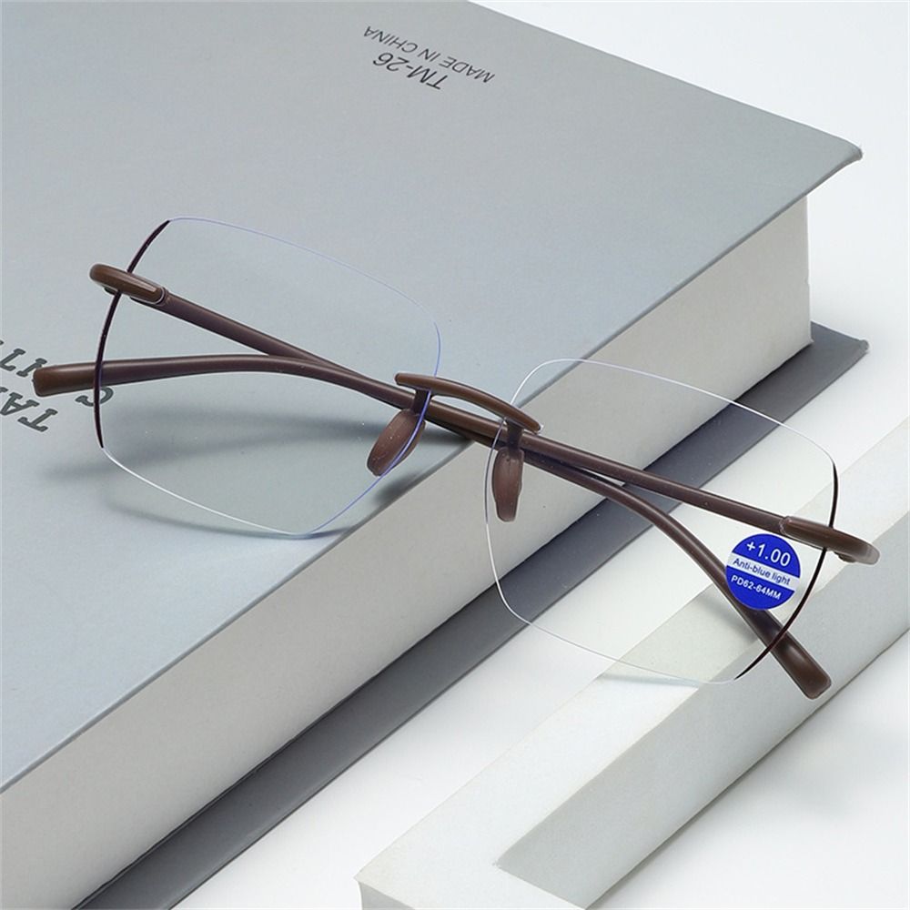 High-definition Reading Glasses Anti Blue-ray Eyeglasses Portable Far Sight Eyewear Women Men