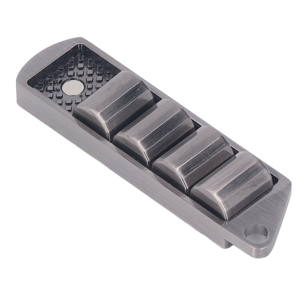 Pea Pod Magnetic Slider Toy Adult Metal ADHD Autism Anxiety Stress Relief Push Slider Sensory Toy