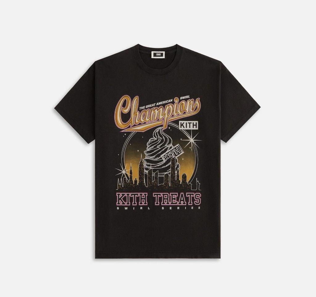 KITH Treats Футболка Чемпионы Размер XLarge С коллекционными карточками Абсолютно новая