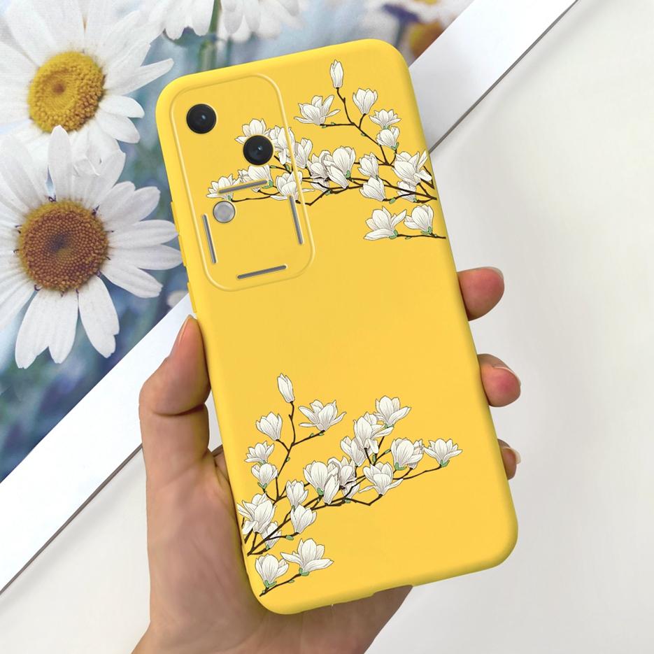 For Vivo V30 Pro Case V2319 Cute Fashion Cartoon Back Cover 6.78'' Soft Silicone Phone Case For Vivo V30 V 30 Pro VivoV30 Bumper
