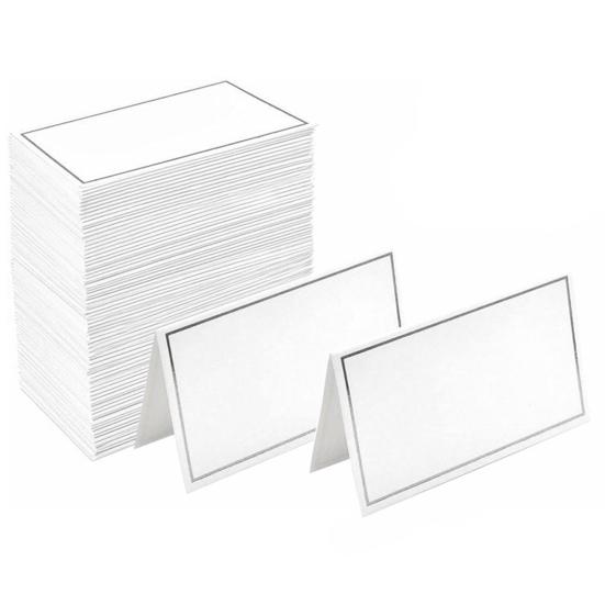 60 шт. Золотая фольга с рамкой для рассадки гостей, свадебные званые ужины, вечеринки, карточки для стола, палатка