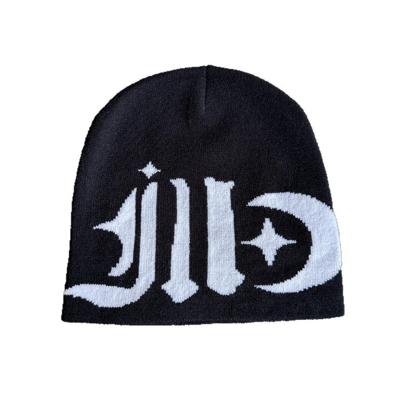 Street Style Letter Beanie Cap Unisex Knit Winter Warm Hat