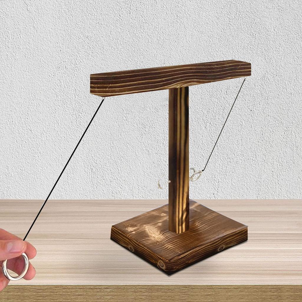 Интерактивная игра-кнопка для детей и взрослых из дерева ручной работы