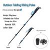 TANERDD Ultralight Foldable Aluminum Hiking Pole