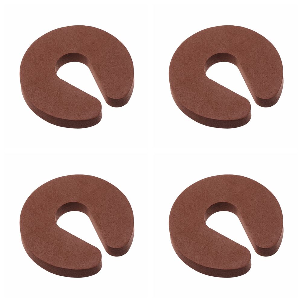 4PCS New Soft Foam Door Stopper Guard Baby Kids Safety Finger Protector
