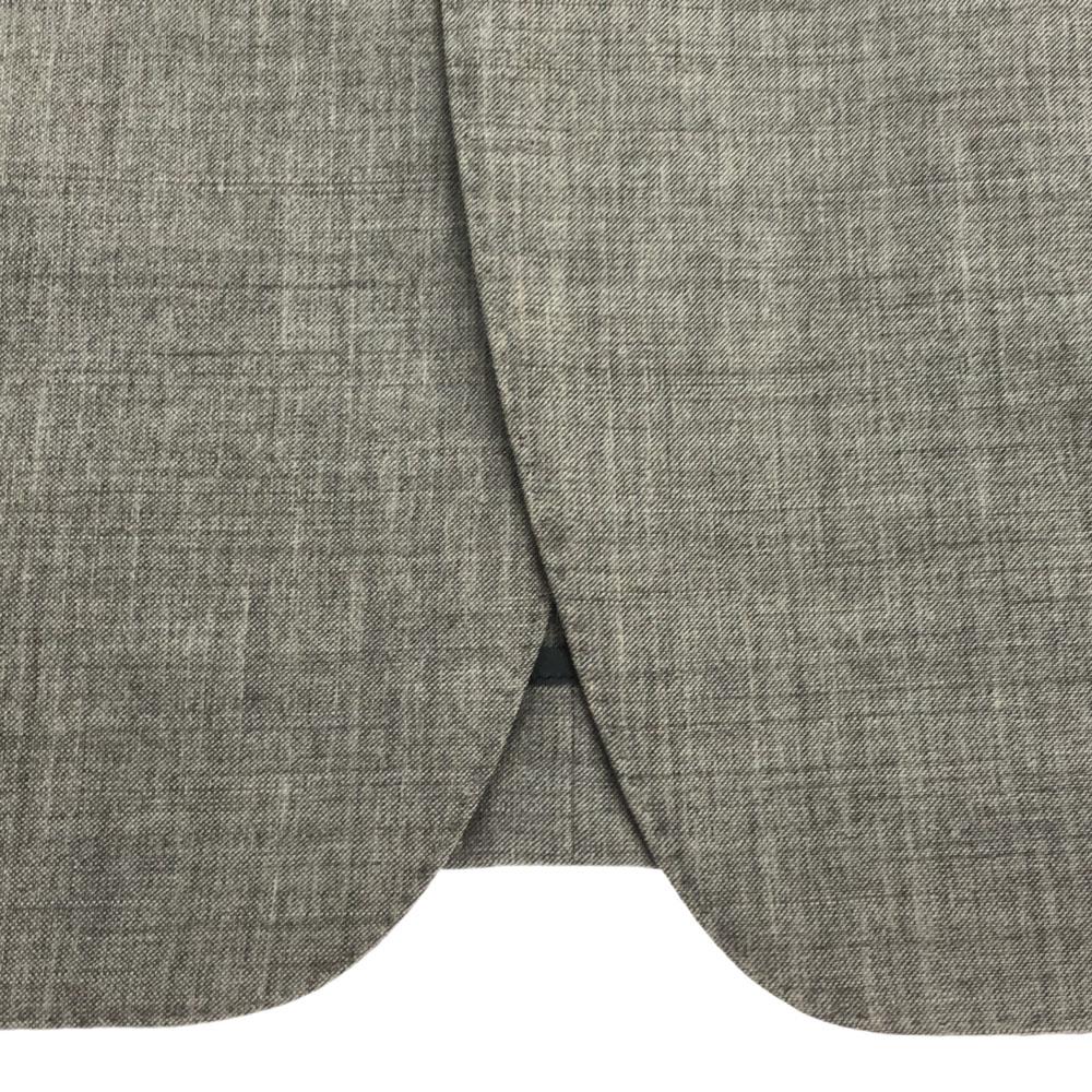 Приталенный пиджак из смесовой шерсти Burberrys A3 серый Мужской Б/у