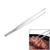Kitchen Tool Chef Stainless Steel Food Tweezer Barbecue Tongs BBQ Clips Tool