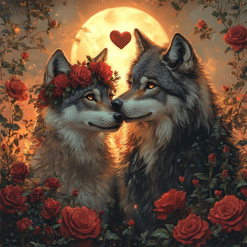 Diamond Painting Accessories Animals Full Round Drill Arts Crafts Original Gifts Diamond Mosaic Cross Stitch Kit