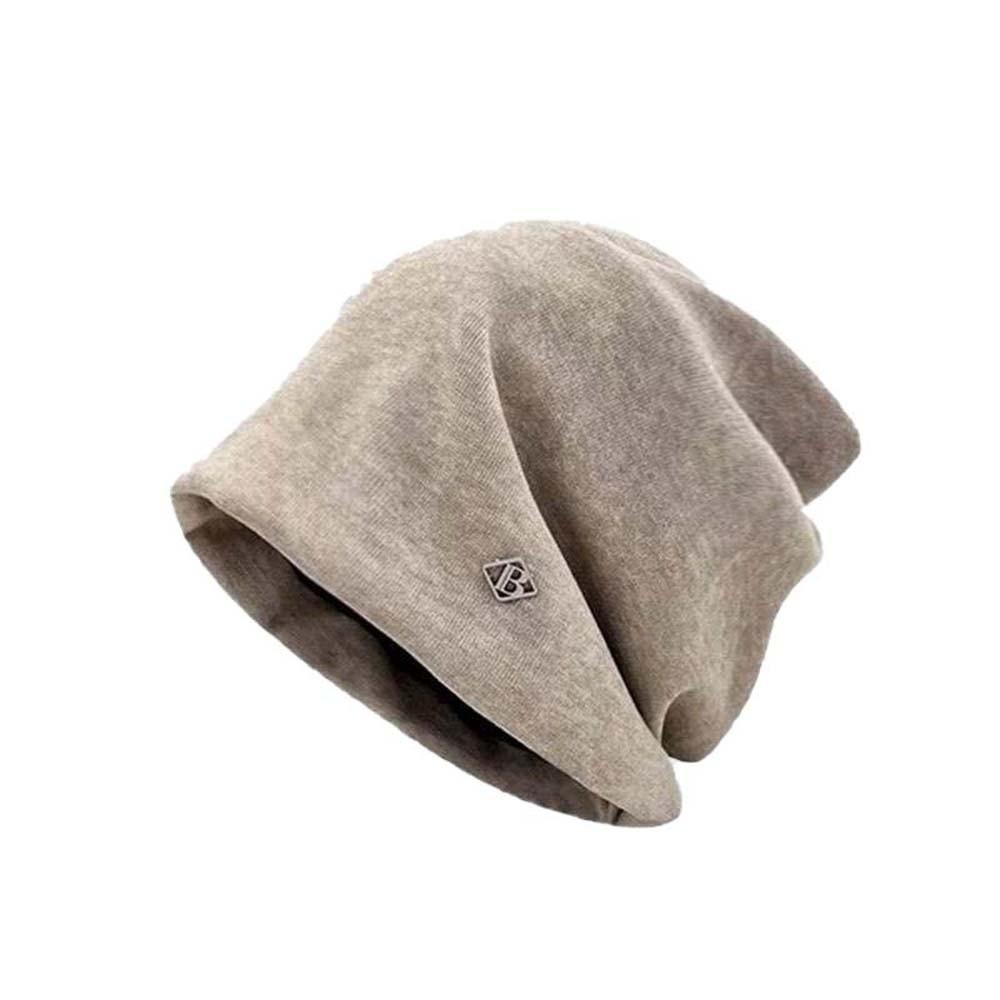 Thickened Slouchy Beanie Hat Breathable Baggy Skullies Bonnet Korean Style Cap Skiing