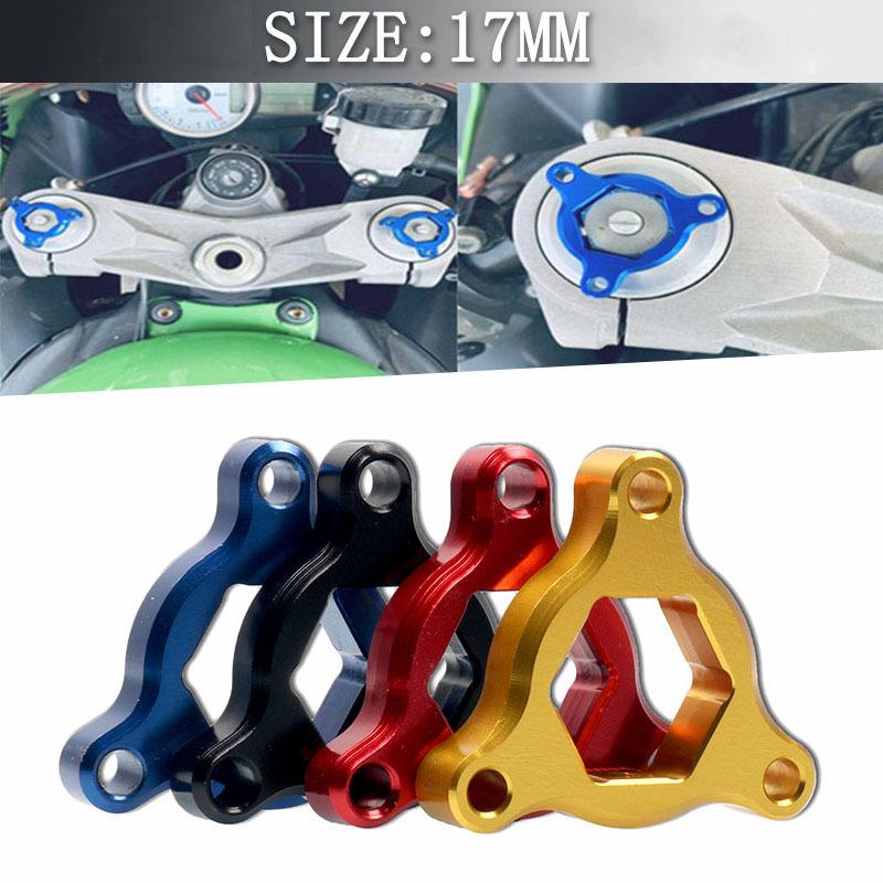 For KAWASAKI ZX6R ZX636R ZX6RR GTR1400 ZX 636R 6R 6RR GTR 1400 Concours Motorcycle Suspension 17mm Fork Preload Adjusters