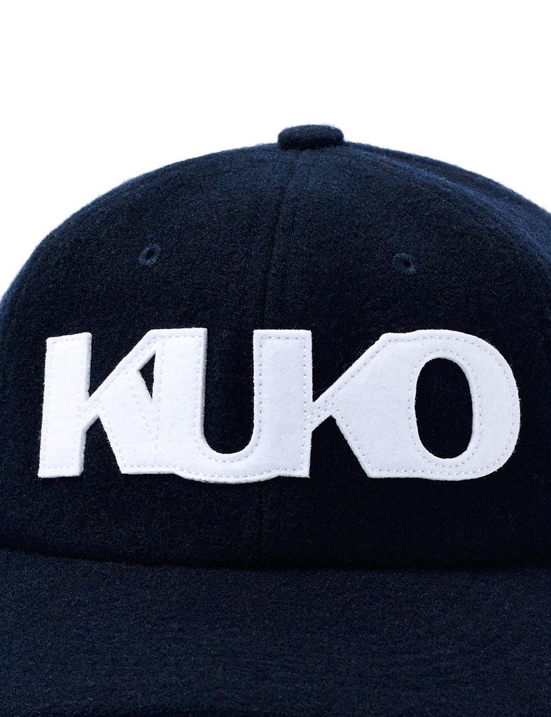 Шерстяная кепка с символом Kuko_Темно-синий
