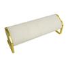 Elegant Bracelet Jewelry Display Stand Delicate Long Plush Jewelry Display for Watches and Bangles with Metal Support