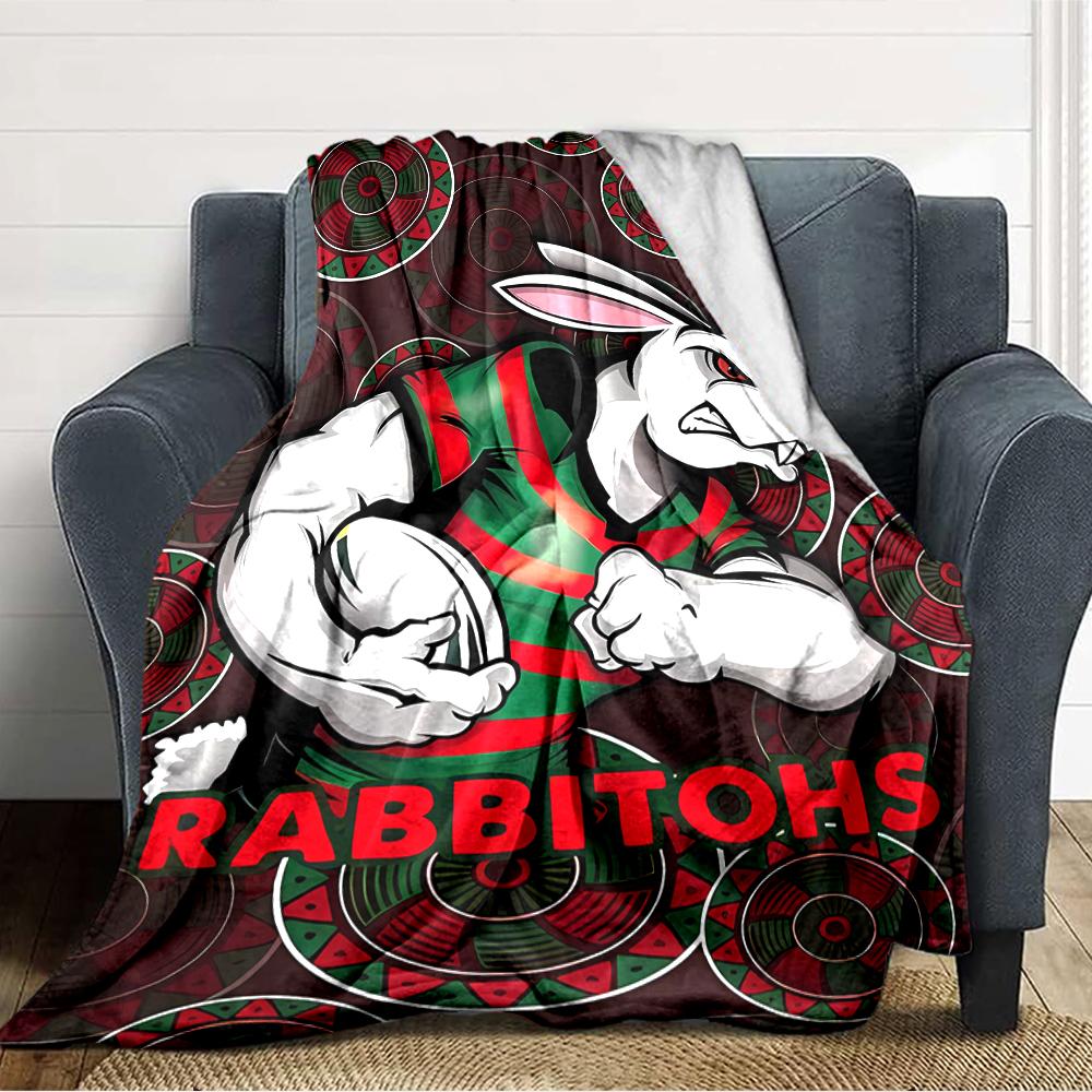 1pc Football Team (66) Blanket, Gift, for Men and Women, Soft Blanket, Good for Sofa Bed Couch Travel, Lightweight Flannel Blanket