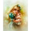 Diamond Painting The Girl Holds The Pig Diy Diamond Painting 5d Diamond Painting New Arrivals