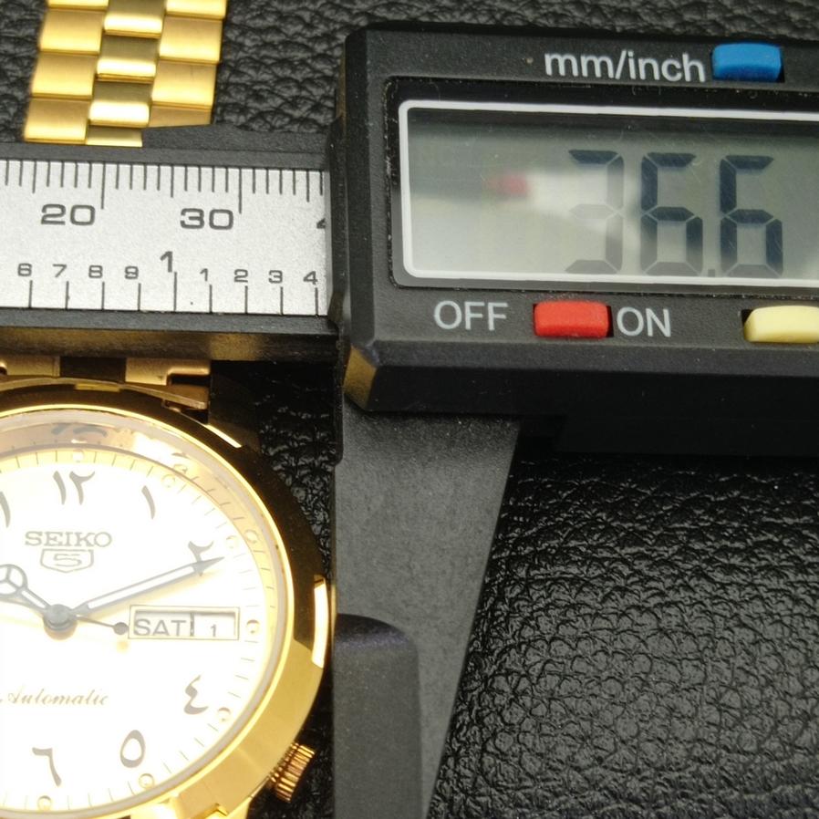 ВОССТАНОВЛЕННЫЕ SEIKO 5 AUTOMATIC 6309A ЯПОНИЯ АРАБСКИЙ ЗОЛОТОЙ ЦИФЕРБЛАТ a426419-2