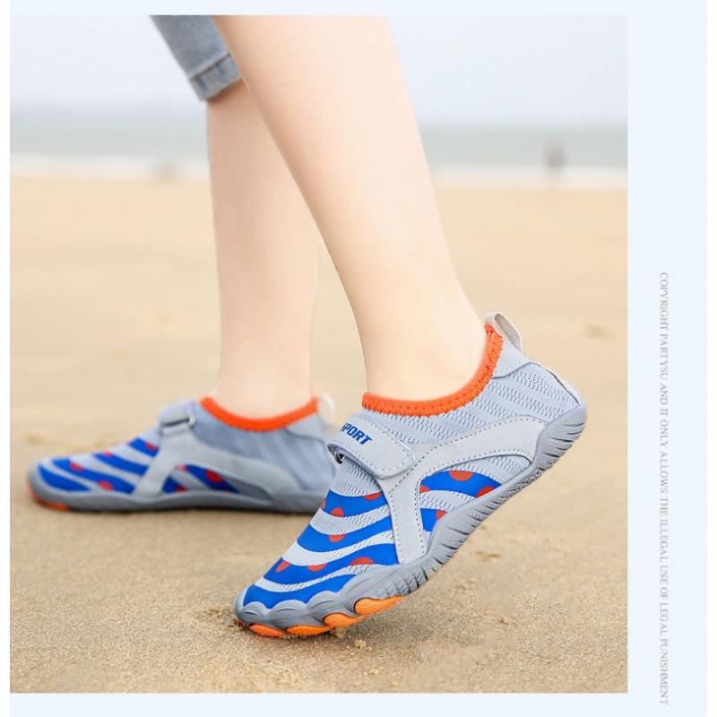 Размер 24-47 Обувь для отдыха на природе для родителей и детей Детская пляжная обувь Обувь для дайвинга с пятью пальцами Обувь для сноркелинга Обувь для плавания малого размера