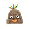 Warm Funny Plush Beanies Y2k Winter Outdoor Cap Kawaii Cartoon Big Eyes Hat  Students