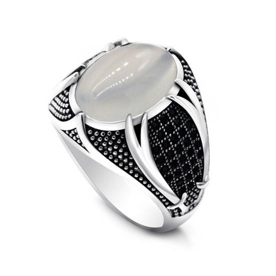 Мужское кольцо в стиле ретро, инкрустированное стразами, мужское винтажное кольцо с двойными мечами, ювелирные изделия на палец для вечеринки