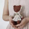 [USED] Vintage Teddy Bear, Handmade Plush Toy by an Overseas Artist