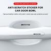 8 шт. Наклейки-протекторы для ручек дверных чаш автомобиля Прозрачные Защита от царапин Для Mercedes Benz AMG GLE GLS GLC CLA GLB ML C500 C200 C300 W204 W206 W205 W212