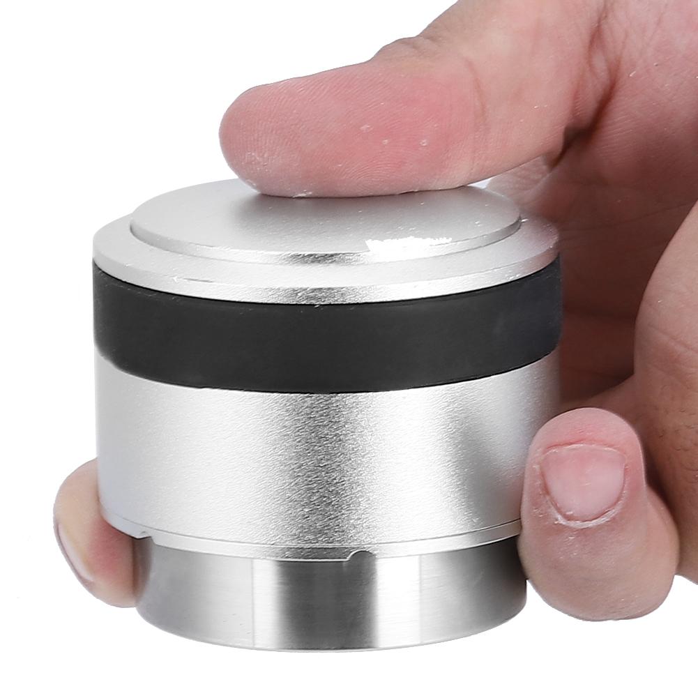 51mm Press Type Coffee Tamper Hammer Powder Distributor Leveler Tool for Coffee Machine Supplies
