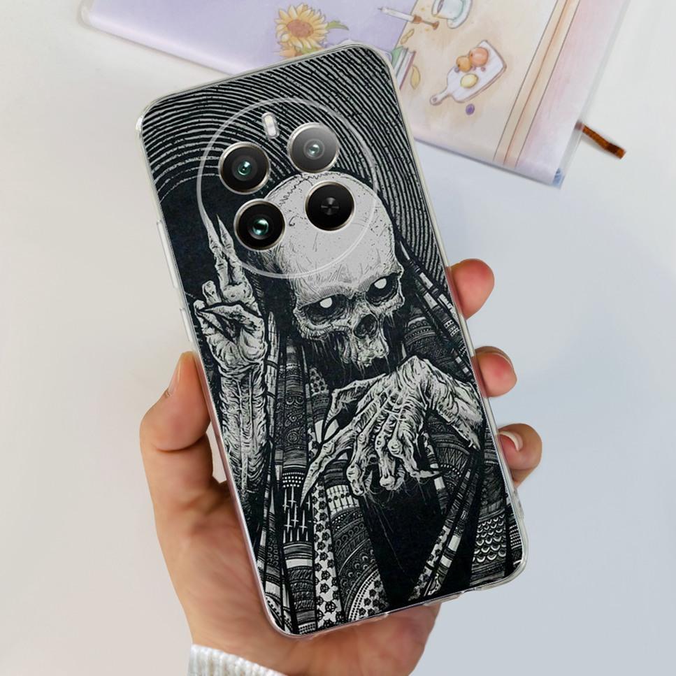Case For Realme 12 Pro 6.7" Fashion Cute Cartoon Cat Soft Silicone TPU Cover For Oppo Realme12 Pro 12Pro Plus Bumper Phone Case