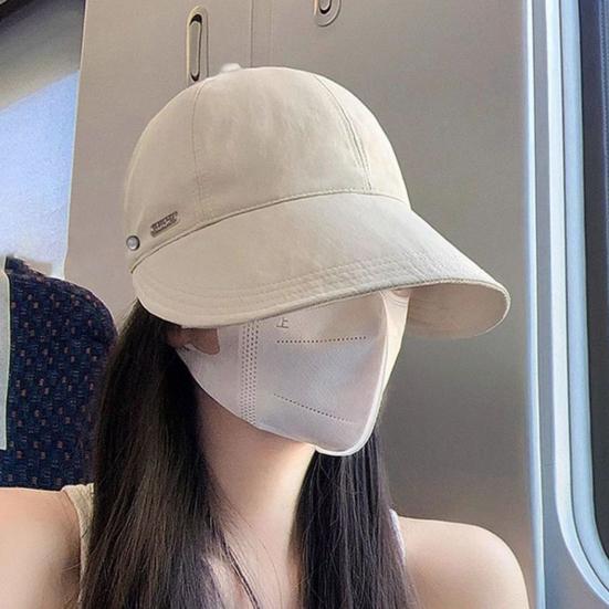 Солнцезащитные шляпы для женщин с широкими полями, защитой от ультрафиолета, козырек, летняя пляжная регулируемая кепка с конским хвостом, складная кепка для рыбалки, походов