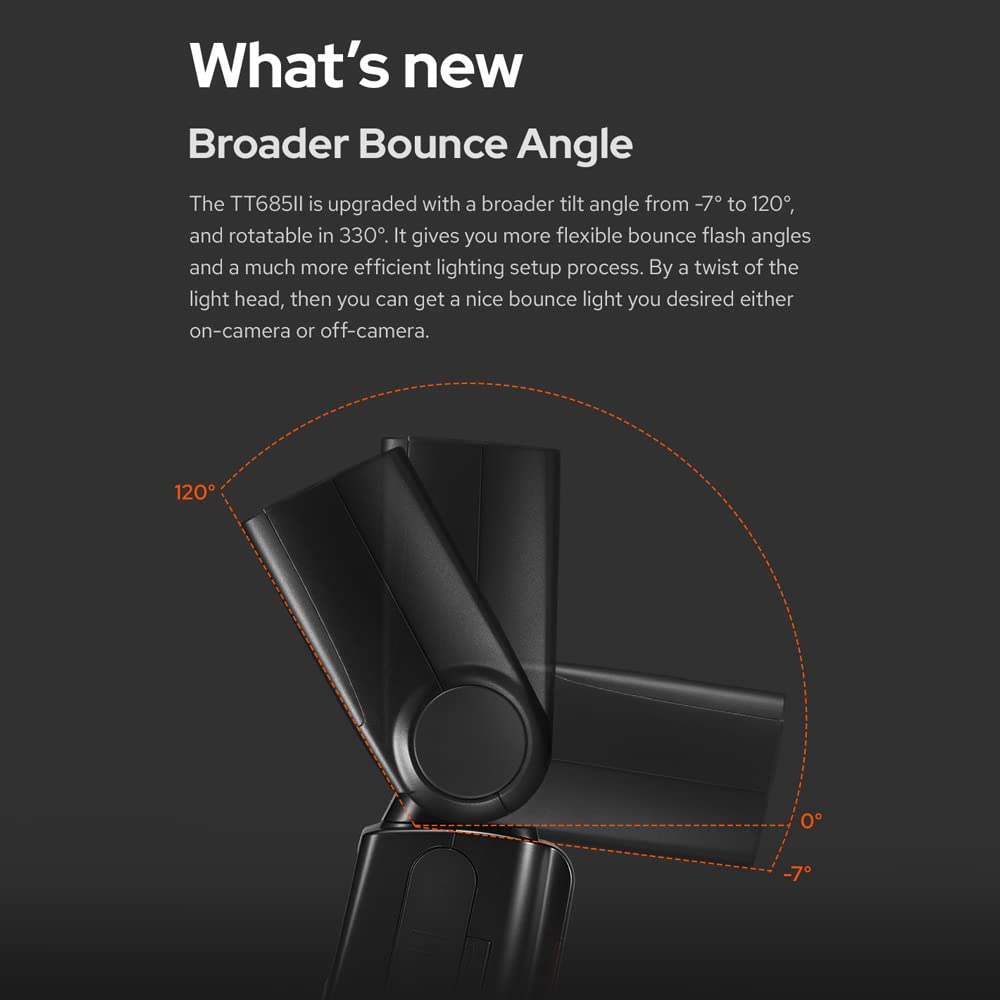 Авторизованная вспышка GODOX Flash Strobe TTL Wireless GN60 HSS, совместимая с переработанными камерами Panasonic и Olympus [дилер Godox] TT685II-O 2.4G 1/8000 с