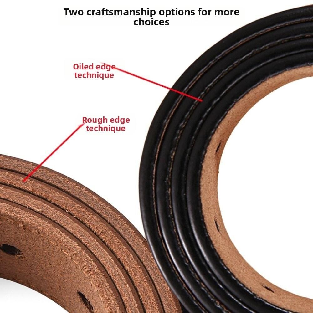 Classic Leather Belt Versatile Waist Belts Waist Accessories Men Belt Formal Occasions