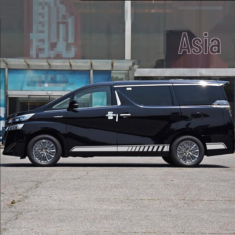 Наклейка на боковой порог Toyota Alphard - Персонализированное украшение от царапин на автомобиле