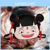 Nezha Smile Angry Expression Plush Backpack Cartoon Single Shoulder Bag Gift