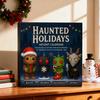Календарь адвента Yousheng Haunted Holidays 24-дневная коробка для обратного отсчета Многофункциональное праздничное украшение для автомобиля для рождественского веселья
