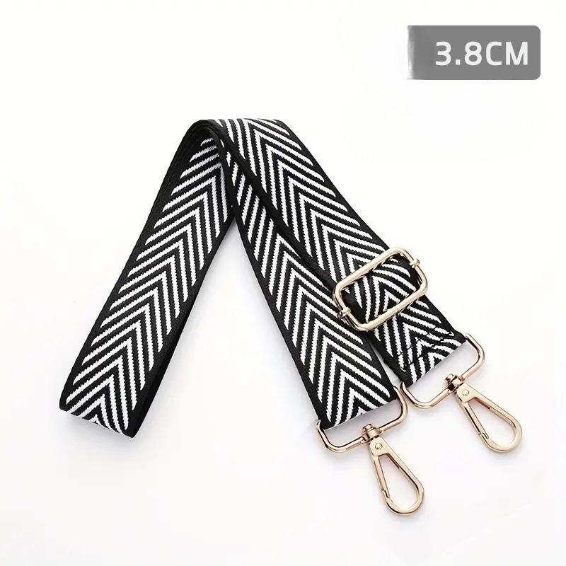 Регулируемый цветной холщовый ремешок для сумки - Широкий, Нескользящий Наплечный Запасной для женских сумок