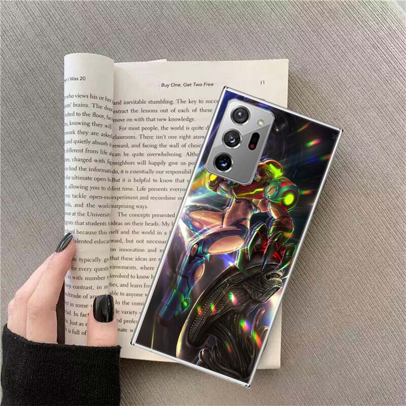 Игровой чехол M-METROID для Samsung Galaxy S25 Edge S24 S23 FE S22 S26 Ultra S21 S20 S10 Plus Capa Мягкий