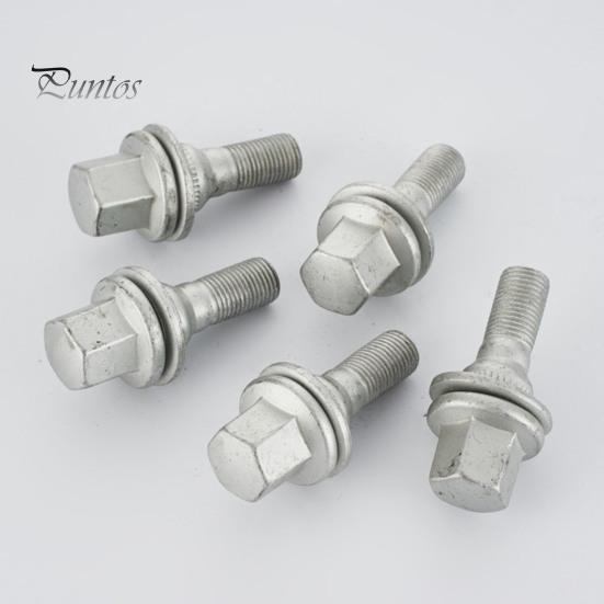 M12 Портативный шестигранный болт для колеса с хорошей прочностью, мини-нескользящий винт для колеса