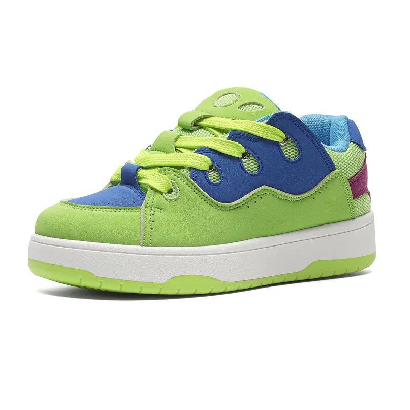 Уличная платформа дизайнерские кроссовки мужские женские модные повседневные мужские трендовые кеды для скейтборда уличные стильные женские кеды для скейтборда